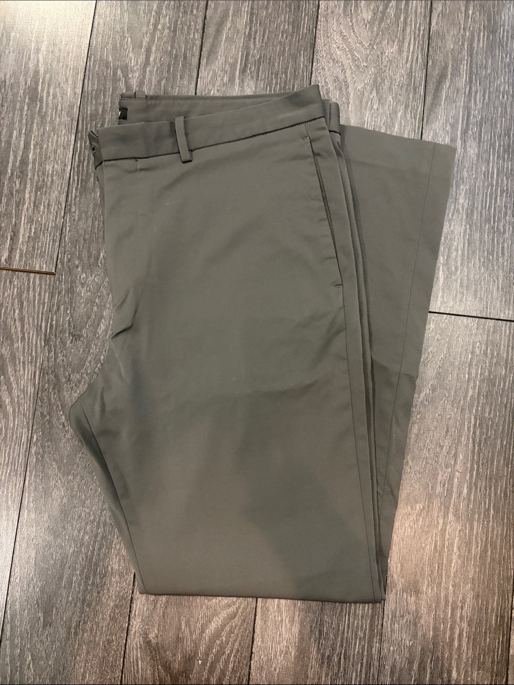Theory Men's Neoteric Grey Stretch Pants Size 36